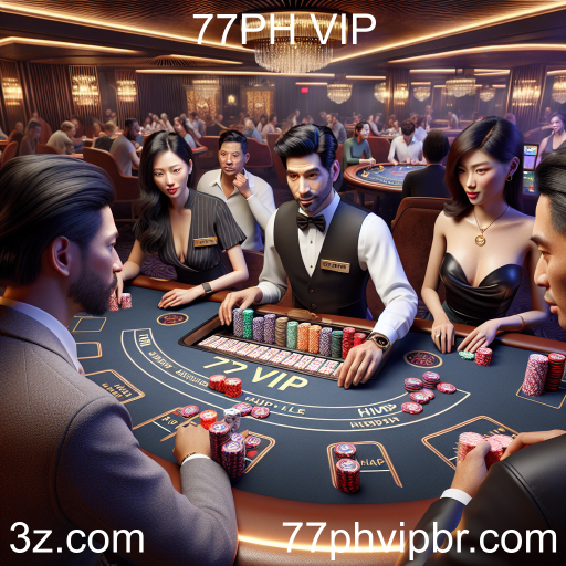 Cassino Ao Vivo no 77PH VIP: A Experiência de Jogo Definitiva